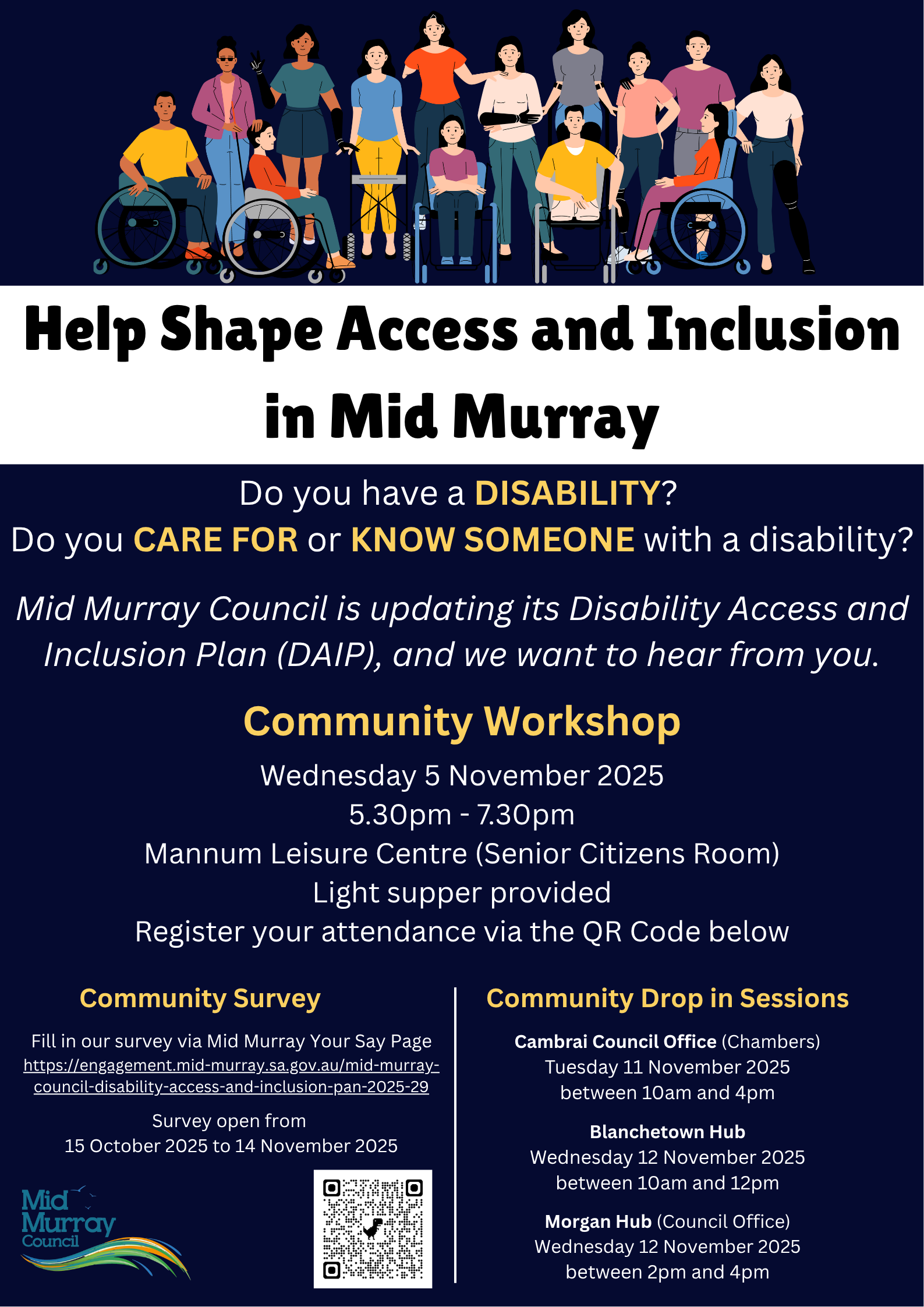 Community Workshop Flyer